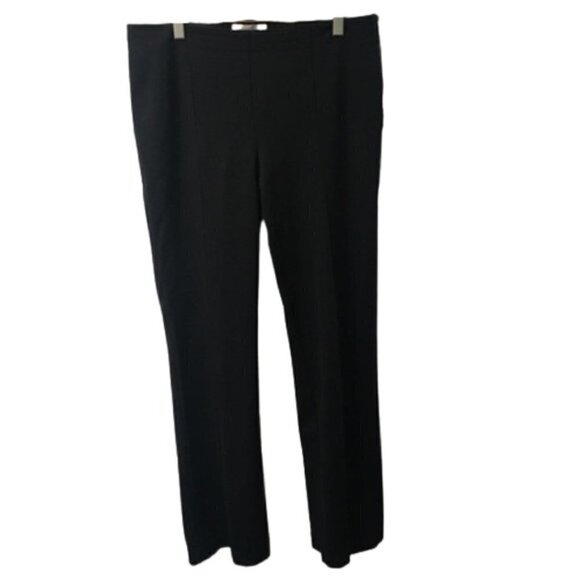 Josef Black Straight Leg Pants - Picture 1 of 7